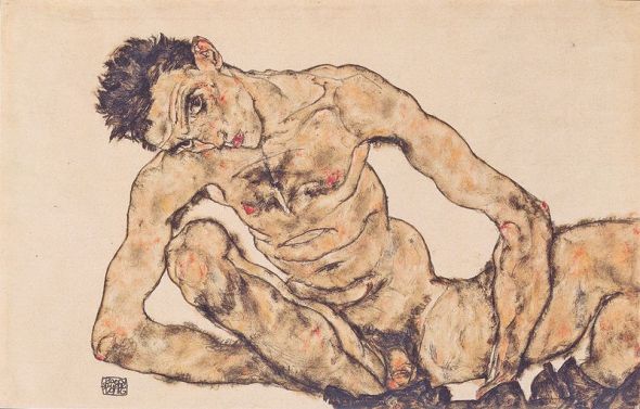 ZP_Egon Schiele_Aktselbstbildnis_1916