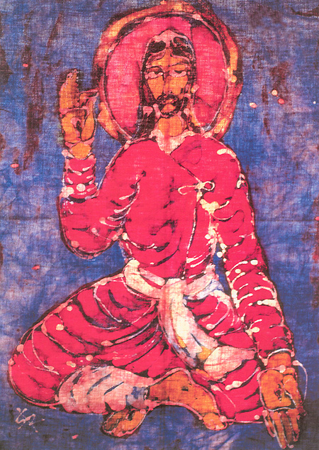 ZP_Jesus as Guru_batik from India