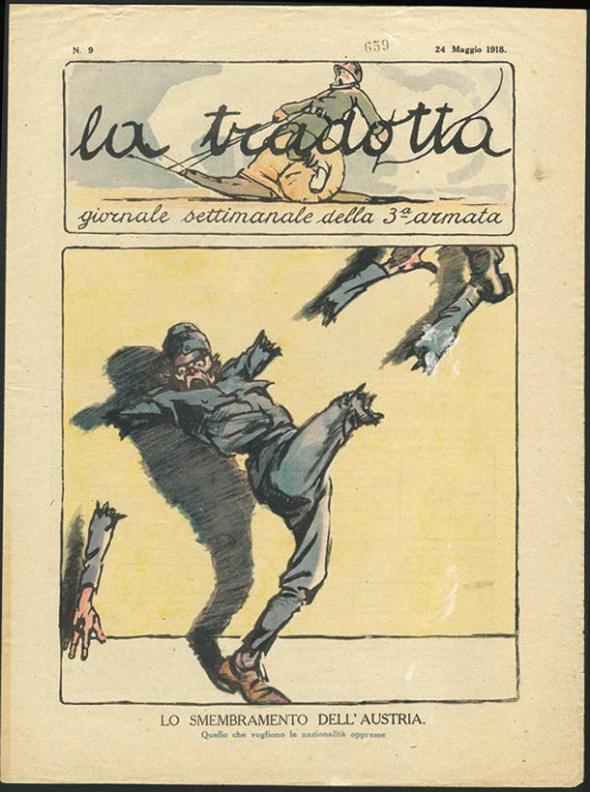 ZP_La Tradotta_a May 1918 edition of the weekly newspaper of the Italian 3rd Army