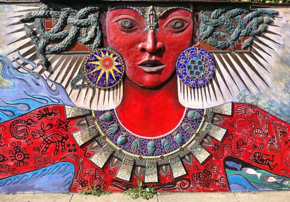 ZP_Itzpapalotl_Goddess mural in San Francisco_near 16th and Sanchez streets
