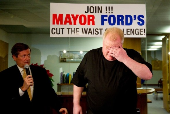 Please cut the time waste, Mayor Ford, and get back to work!