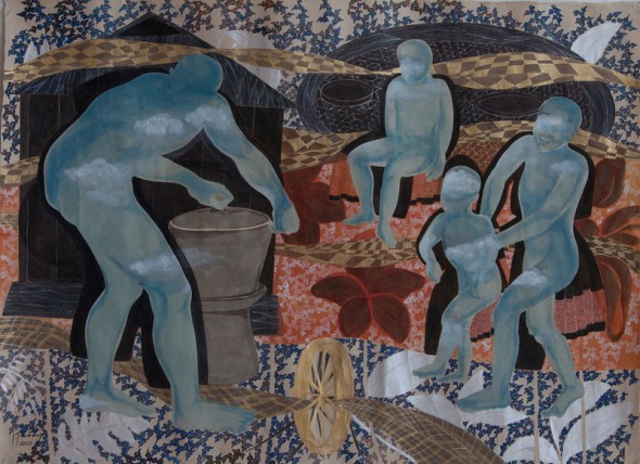 Men and Joy of Cooking, 2010 © Dinh Thi Tham Poong, born 1970