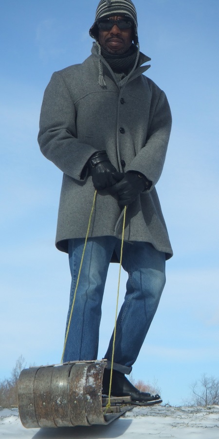 Garvin with toboggan 2_February 17th 2013