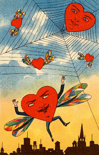 ZP_A vintage Valentine's Day card