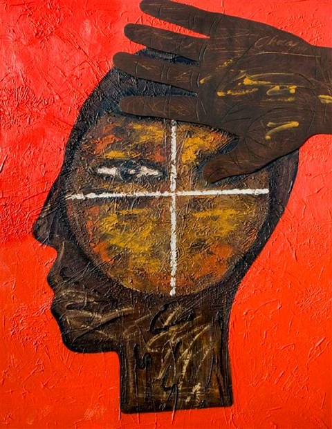 ZP_En la mira (In the cross-hairs)_Eduardo Roca (Choco)_pintor cubano