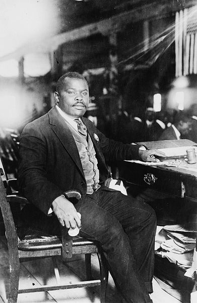 ZP_Marcus Garvey, 1887 - 1940_Jamaican orator, Black Nationalist and promoter of Pan-Africanism in the Diaspora