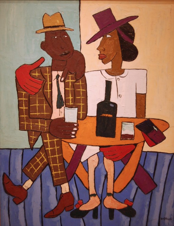 ZP_painting by William Henry Johnson, 1901 - 1970_Café_1940