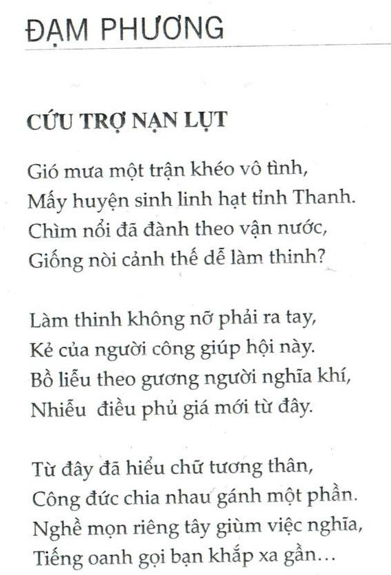 Dam Phuong_Flood Relief