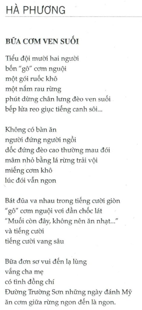 Ha Phoung_A meal by a stream