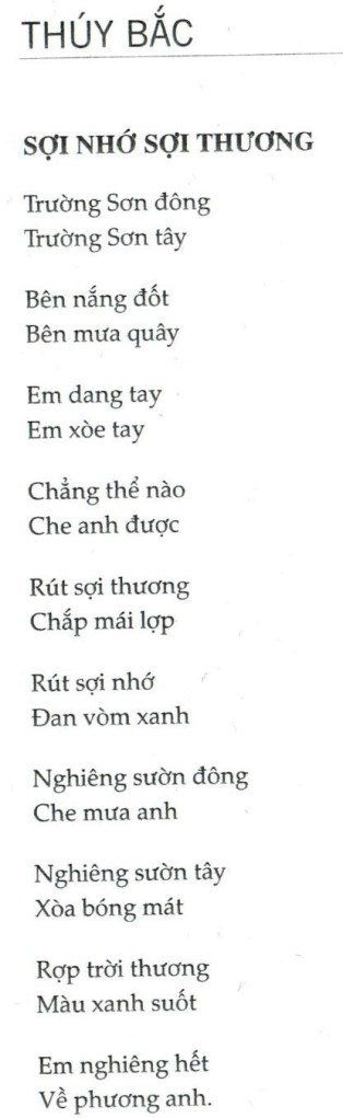 Thuy Bac_Thread of longing, thread of love