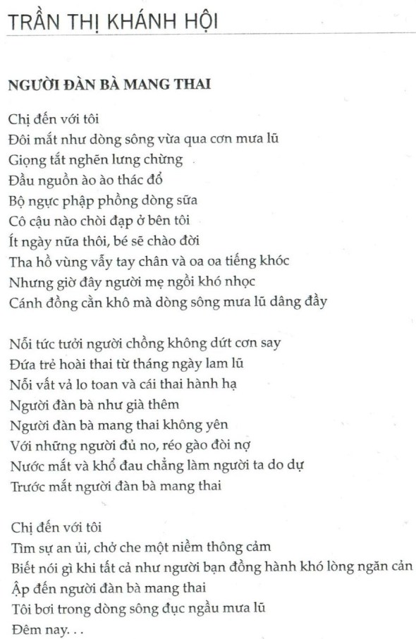 Tranh Thi Khanh Hoi_The pregnant woman