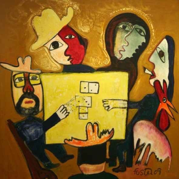 ZP_Jugando al Domino_Playing at Dominos_José Fuster