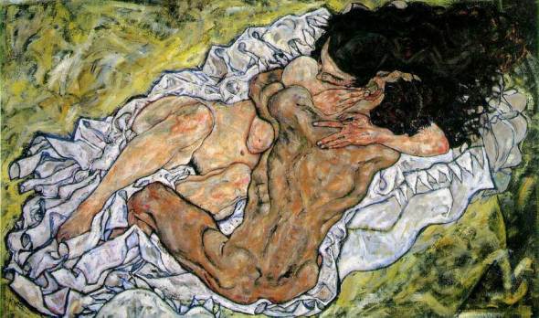 ZP_Egon Schiele_Embrace_Lovers II_1917