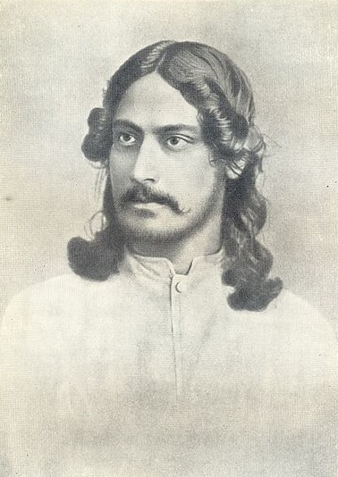 Rabindranath Tagore in 1886
