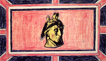 ZP_one of several hundreds of rejected Canada Flag designs submitted by citizens in 1964 for the making of a New Flag to replace the old Canada Red Ensign