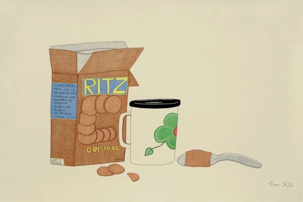 Annie Pootoogook_Ritz Crackers_2004