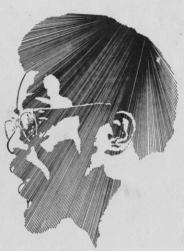 Portrait of Walter Rodney, Guyanese historian and activist, 1942-1980