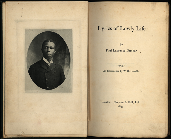 Lyrics of Lowly Life_1897_This volume included Paul Laurence Dunbar's Oak and Ivy and Majors and Minors both under one cover.