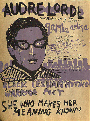 ZP_Audrey Lorde poster copyright artist Beeswax Goatskull