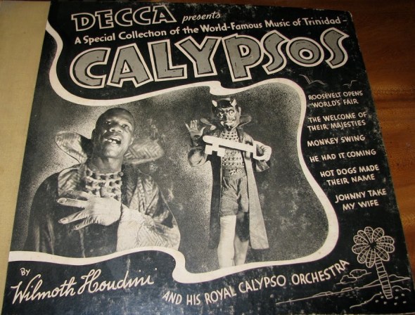 Frederick Wilmoth Hendricks a.k.a. Wilmoth Houdini (1895-1977)_1939 Calypsos recorded in NYC by the Trinidadian native