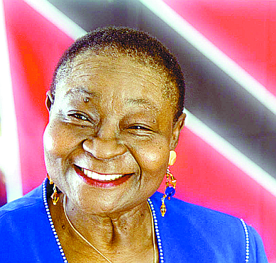 McCartha Linda Sandy-Lewis, better known as Calypso Rose_The greatest of the female Calypsonians, and still going strong in her 70s...