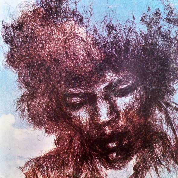 Nancy Reiner_Cover drawing for posthumous Jimi Hendrix album The Cry of Love released in February 1971