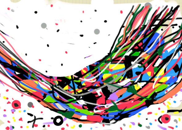 Danny Simmons_Over and Under_Digital print_2013