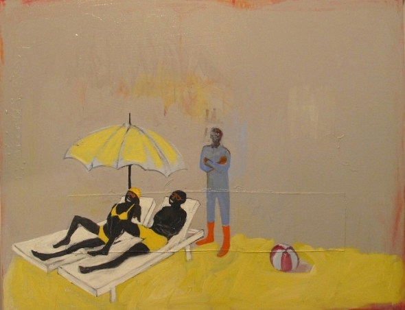 Francks François Décéus_On the beach_Sur la plage_2009