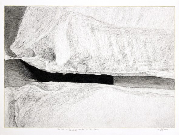 Itee Pootoogook_Water and Ice_coloured pencil on paper_2012