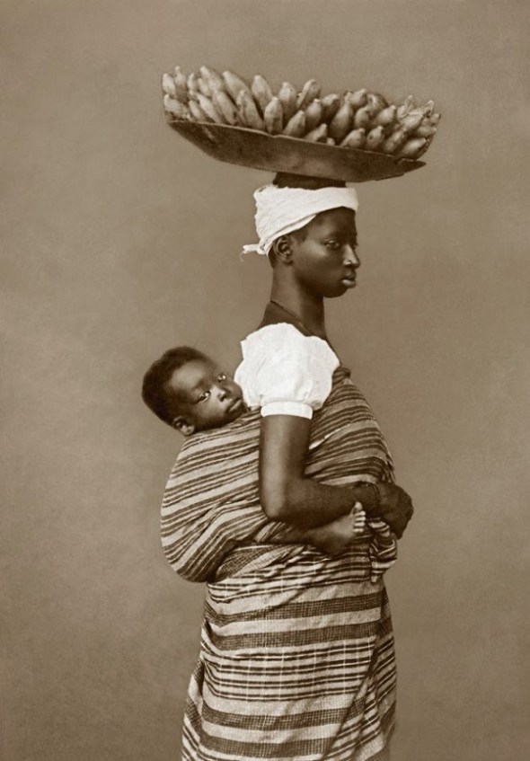 Negra com o filho_ Salvador em 1884