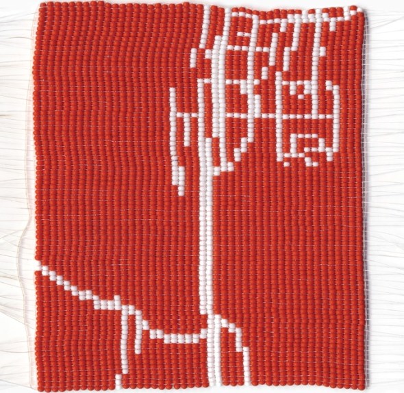 Beadwork by Nadia Myre