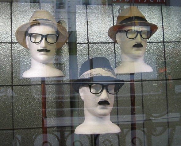 Melbourne_City Hatters display window B_September 2014