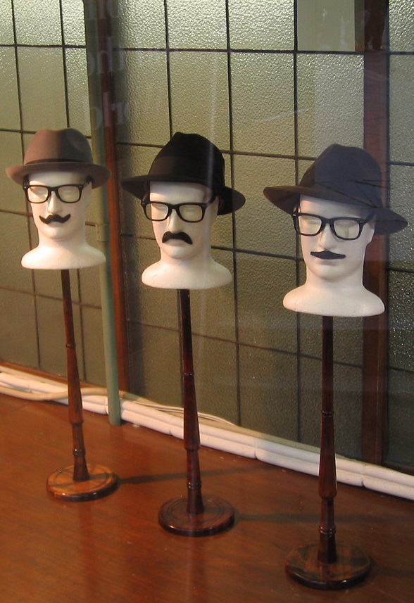 Melbourne_City Hatters display window C_September 2014
