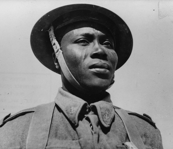 Photograph from 1942_soldier from Chad who fought for France during WW2
