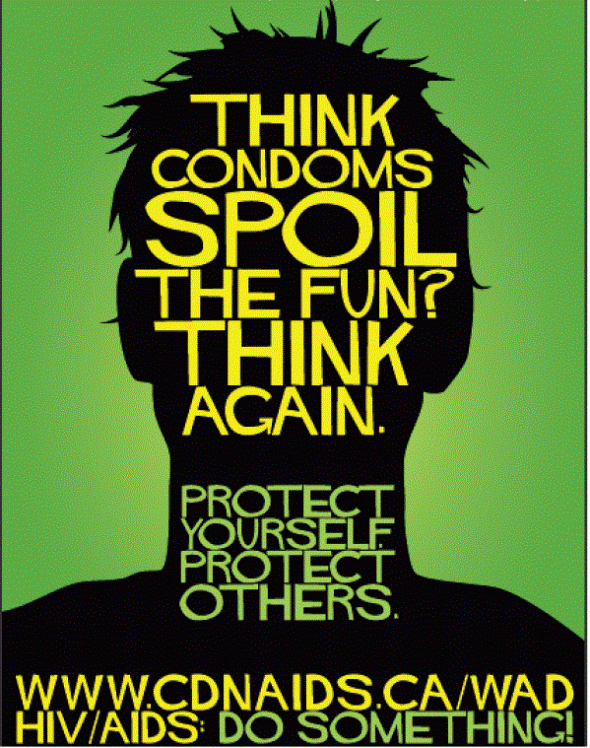 HIV AIDS Awareness poster_Toronto Canada