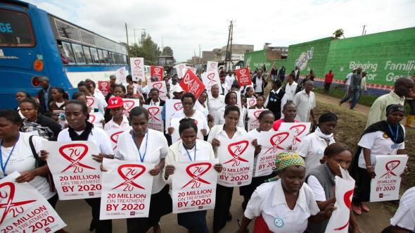 Nairobi Kenya_World AIDS Day_December 1st 2014