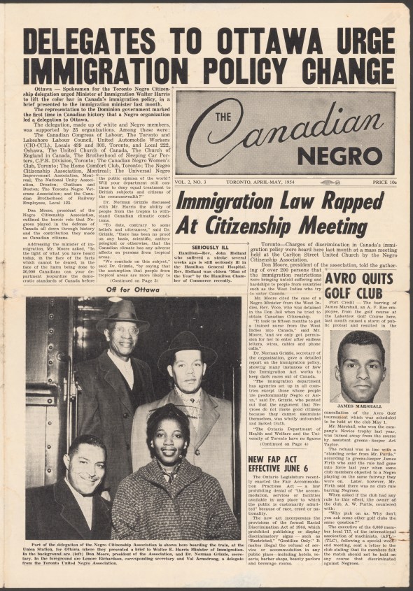 The Canadian Negro newspaper_April 1954