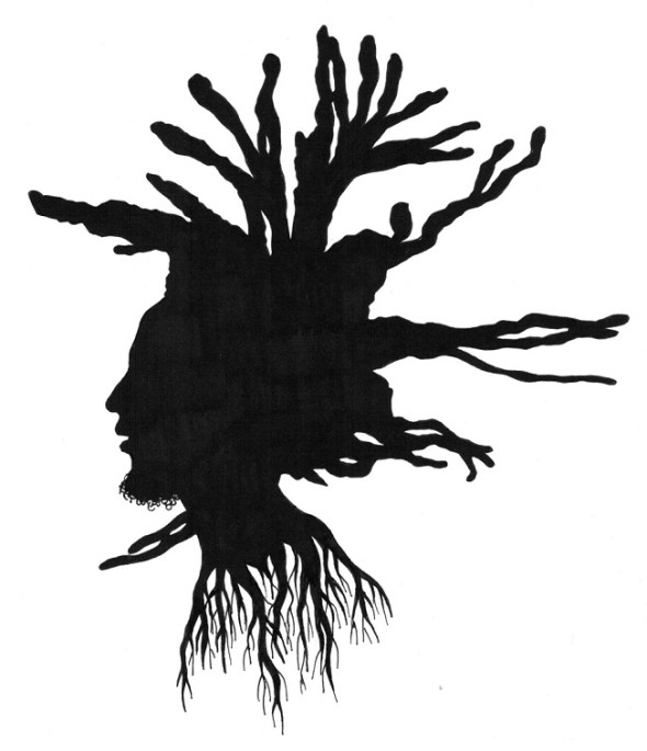 Bruce Patrick Jones_Silhouette of Robert Nesta Marley