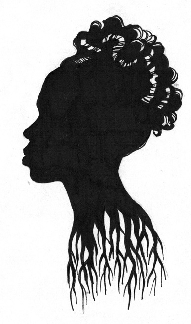 Jackie Ormes_ Silhouette by Bruce Patrick Jones