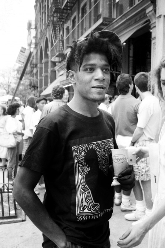 Jean-Michel Basquiat in 1986