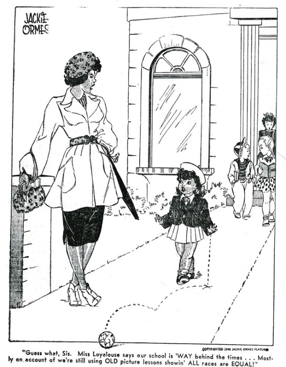 Patty Jo and Ginger_Guess what Sis..._by Jackie Ormes