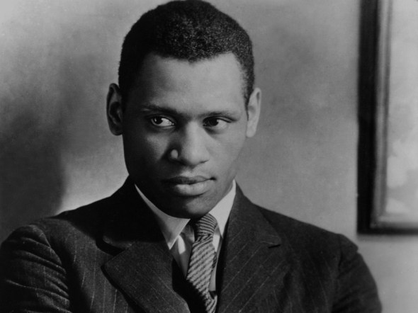 Paul Robeson (1898-1976), photographed about 1924, at the time he was starring in Eugene ONeill's All God's Chillun Got Wings