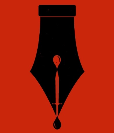 The Pen is mightier than The Sword_artwork copyright Clarice Crawford