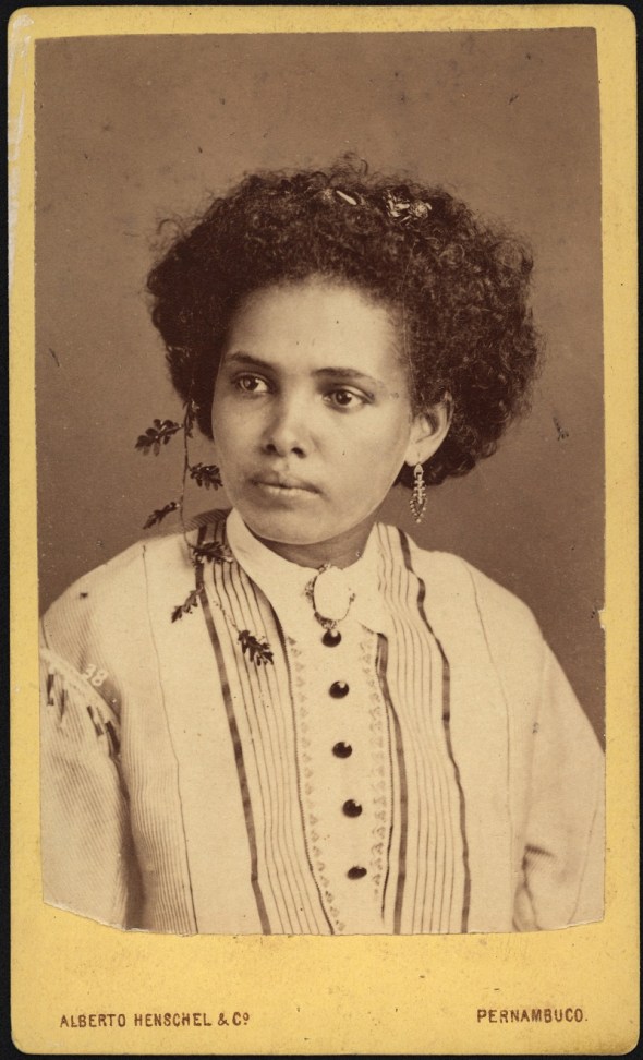 Alberto Henschel_Moça cafusa (Girl of mixed Negro and Indian blood)_Pernambuco_1869