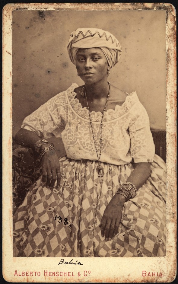 Alberto Henschel_Negra de Bahia_1869