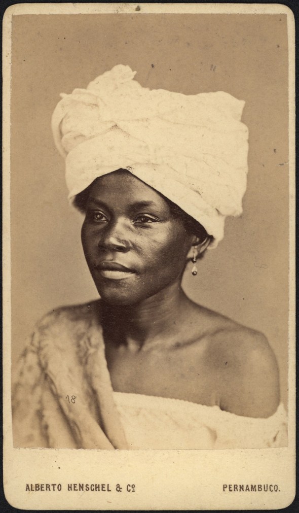 Alberto Henschel_Negra de Pernambuco_Brasil_1869