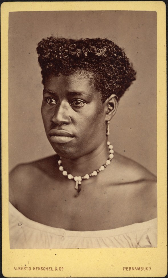 Alberto Henschel_retrato da negra de Pernambuco_1869