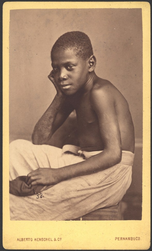 Alberto Henschel_Retrato negro_1869