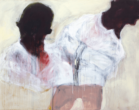 Beatrice Wanjiku (born 1978, Kenya)_The Sentiment of the Flesh 4_acrylic on canvas_2015