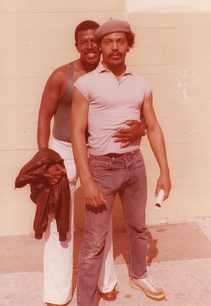 Black gay couple_early 1980s